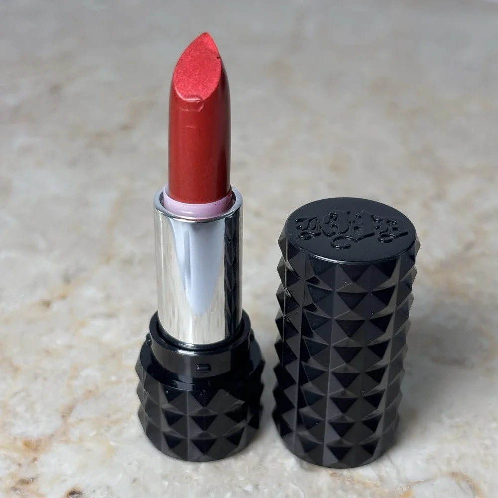 NEW MINI Kat Von D‎ Studded Kiss Creme Lipstick  ADORA 1.2g / 0.04 Fl Oz. Red